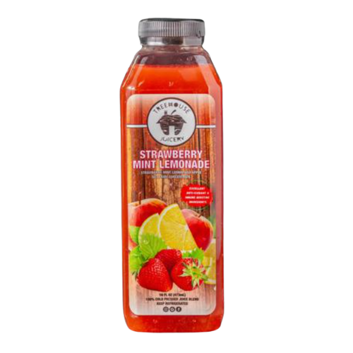 Strawberry Mint Lemonade Cold Pressed Juice